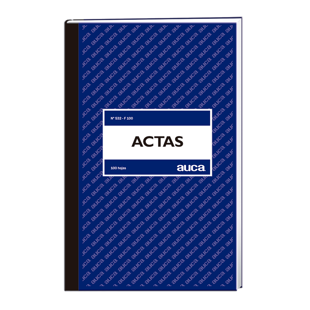 BUHO LIBRO ACTAS 100 hjs.